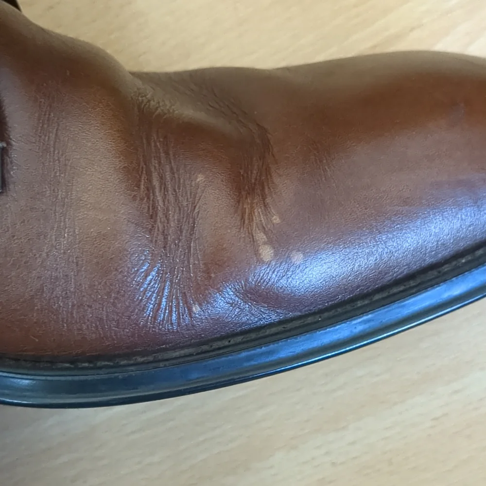 Mezlan‎ Usini Leather Chukka Boots Size 8.5 M Brown